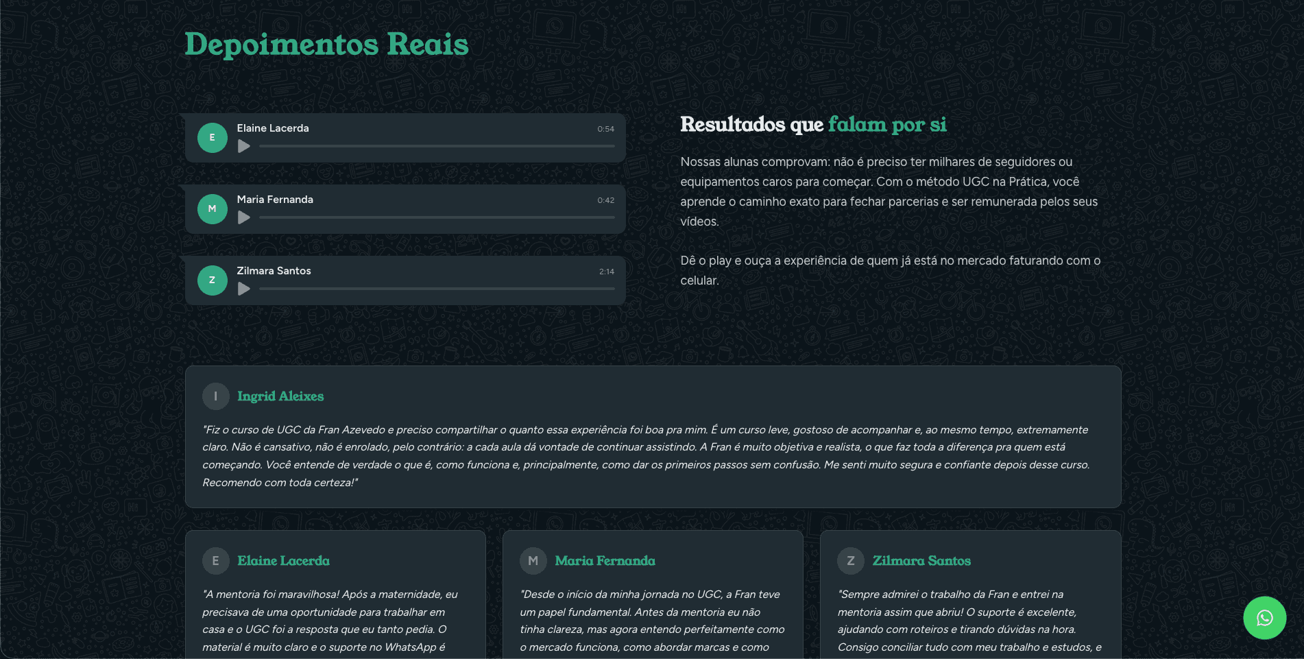 Francieli Azevedo screenshot 2