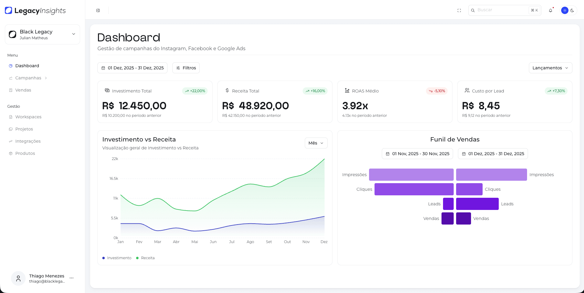 Legacy Insights screenshot 1